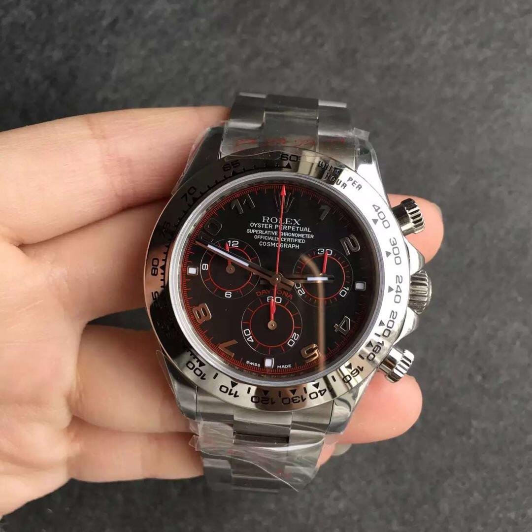 116509 Bleeding Red Passion Rolex Daytona Replica Review!